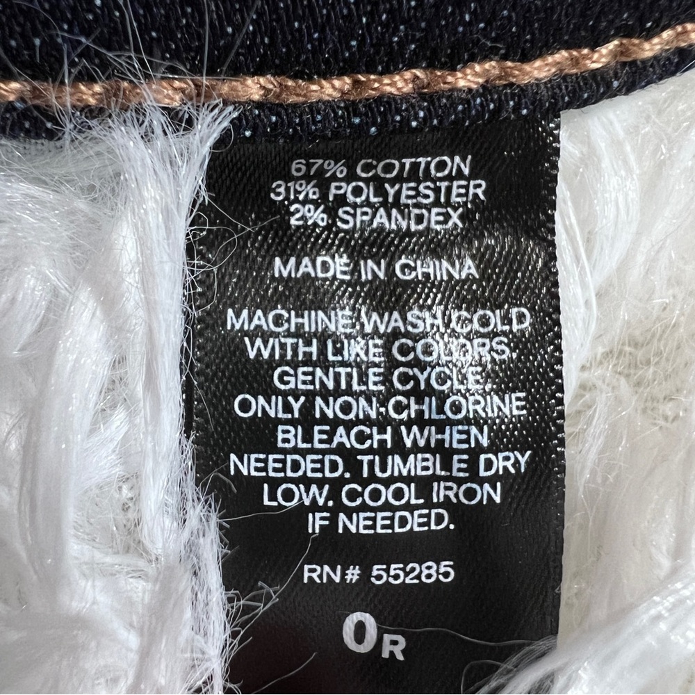 EXPRESS Distressed Mid Rise Jean Legging - Picture 5 of 5